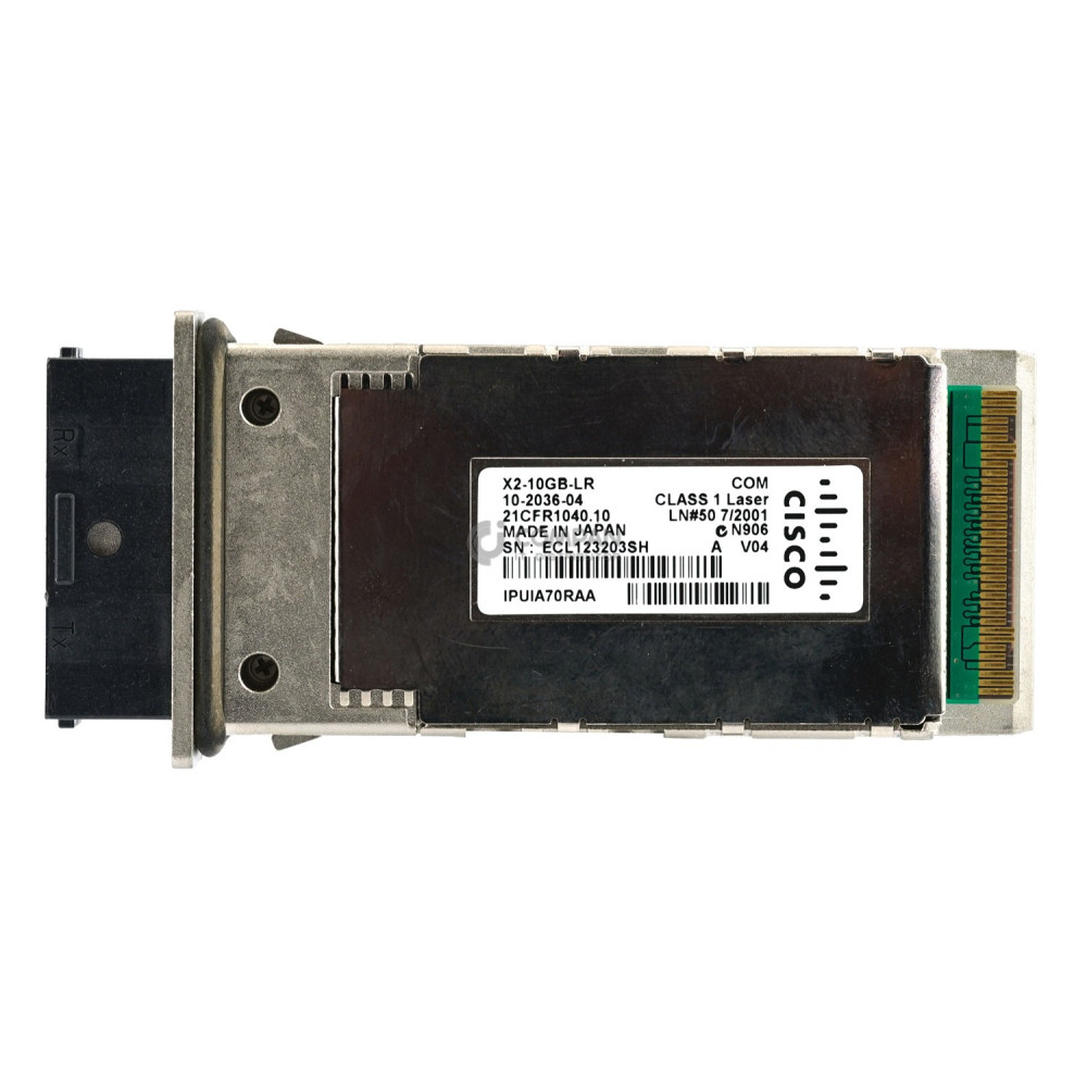 10-2036-04 CISCO X2-10GBASE-LR V04 1310NM TRANSCEIVER MODULE X2-10GB-LR